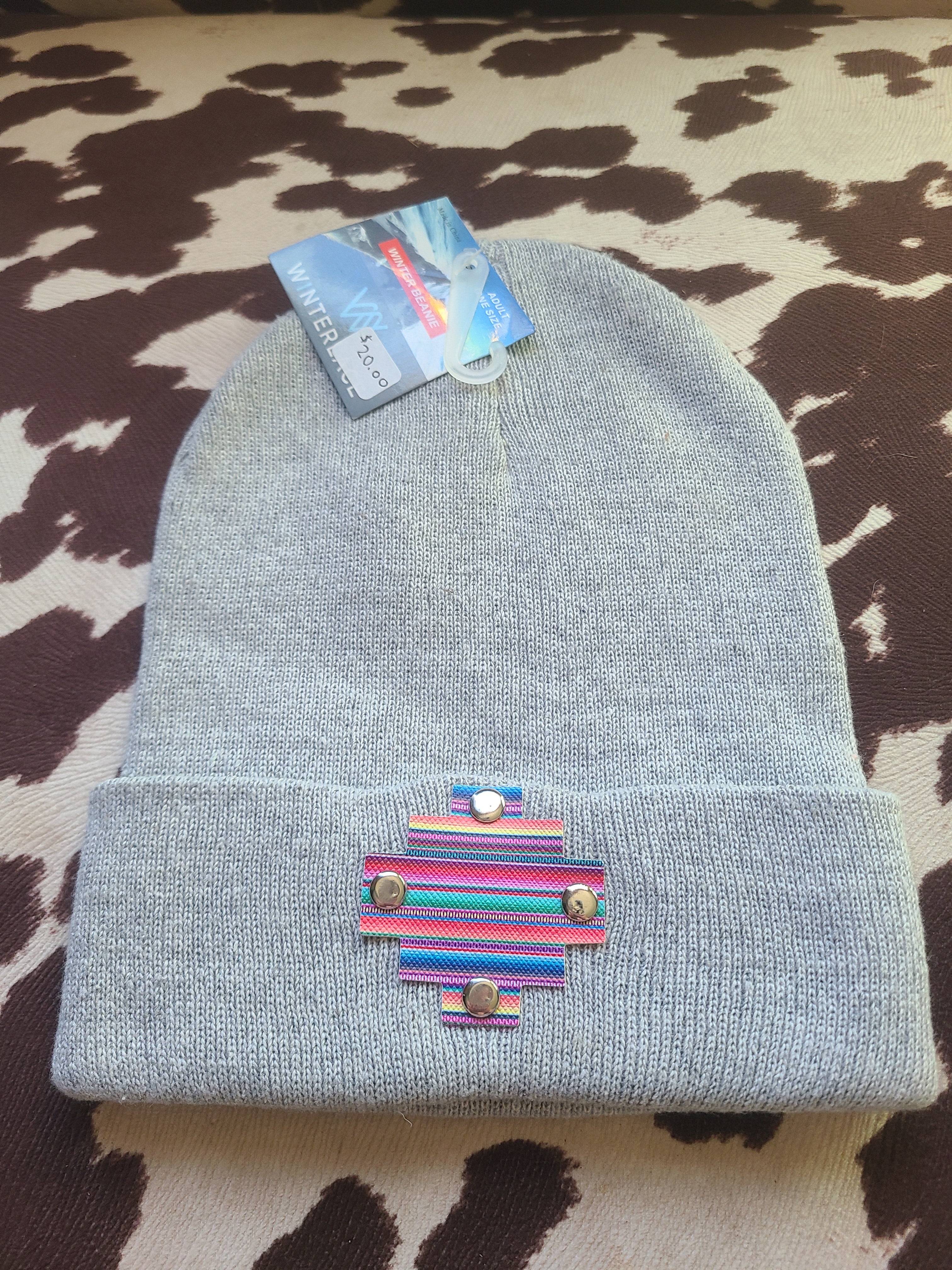 Patterned Beanie