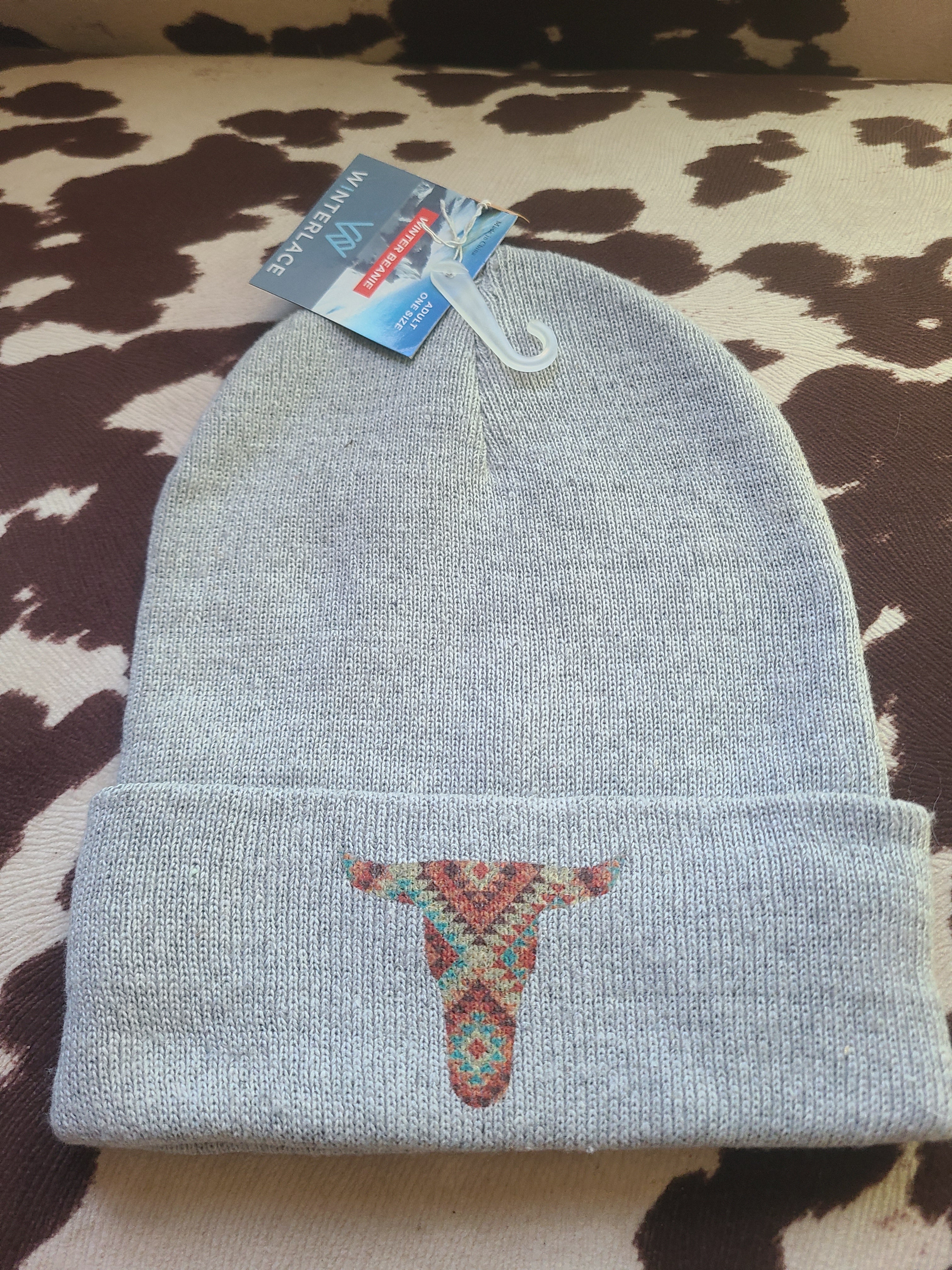 "Aztec Bull" Beanie