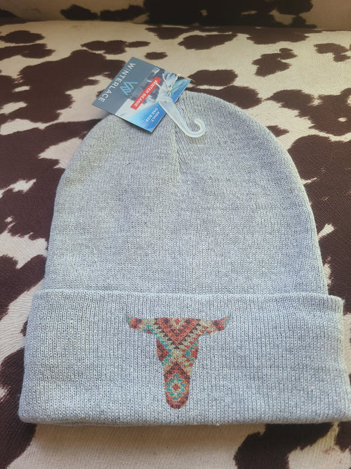 "Aztec Bull" Beanie