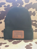 "Aztec Cow/Calf" Beanie