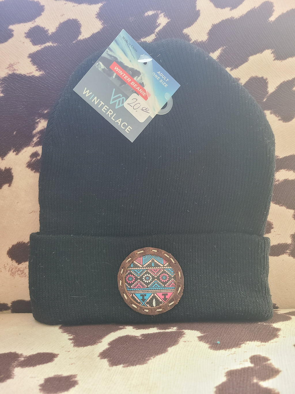 Patterned Beanie
