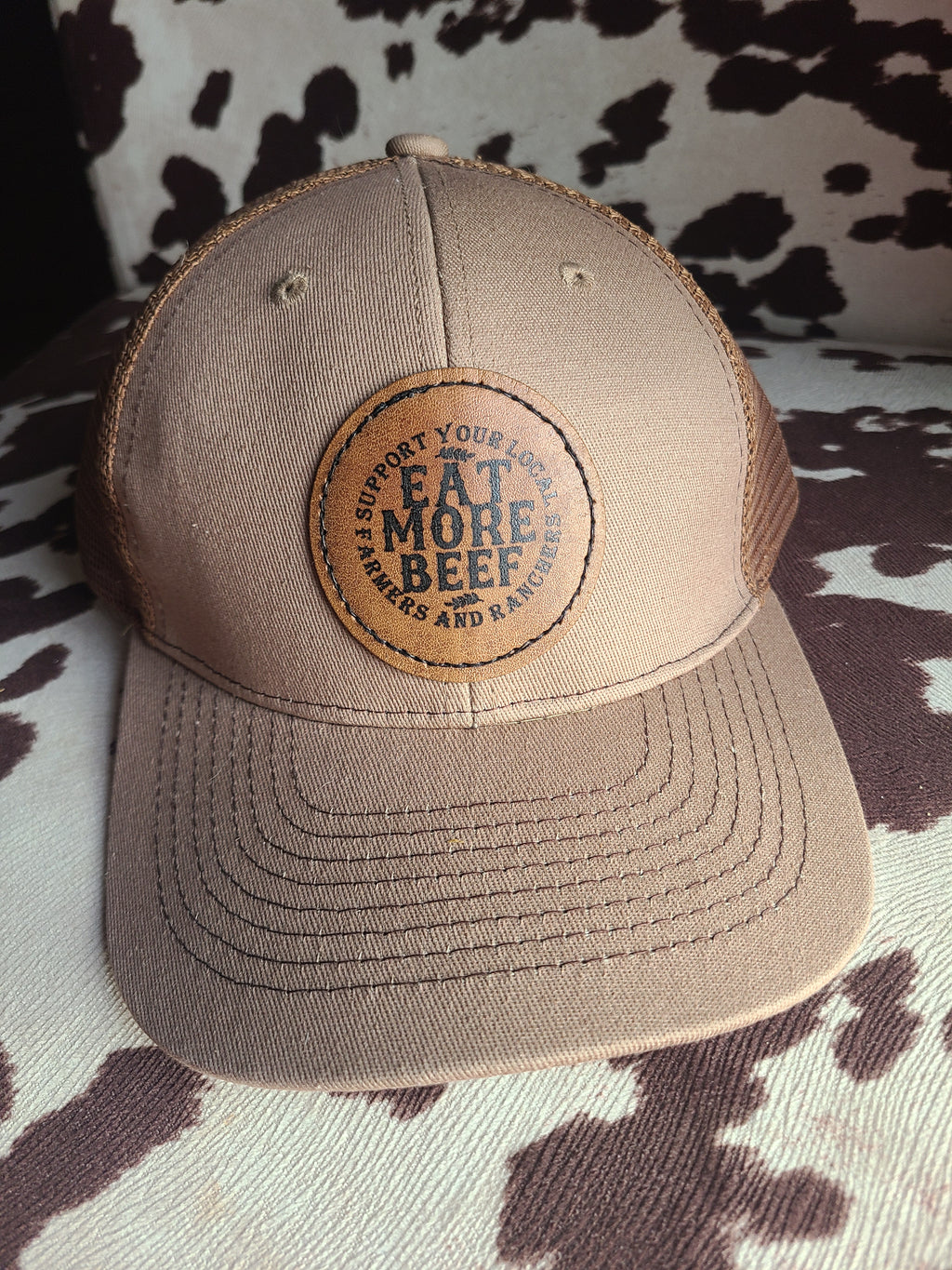 "Eat Beef" Trucker Hat