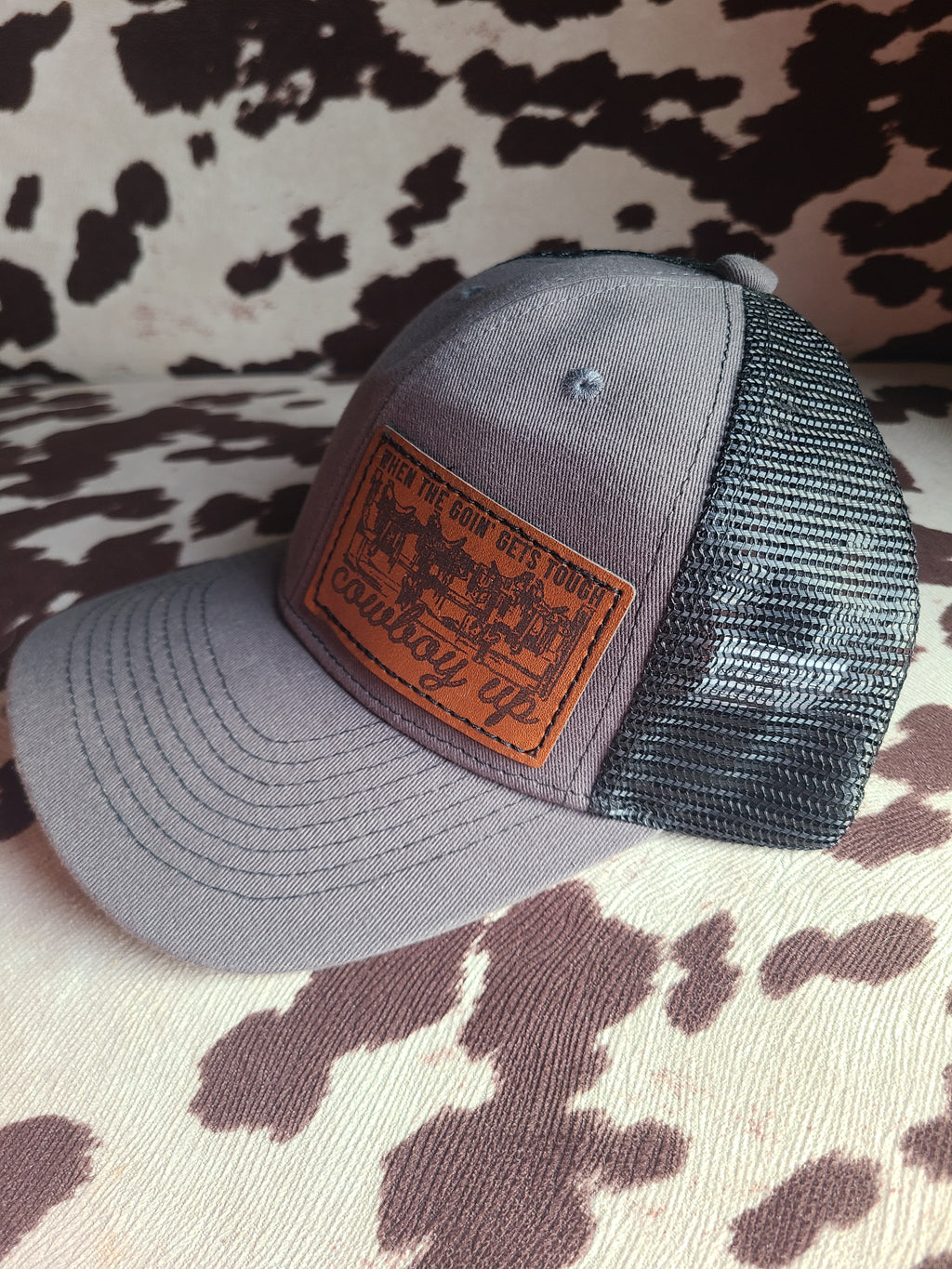 "Cowboy Up" Trucker Hat