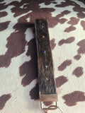 "Dazzled Cowhide" Keychain